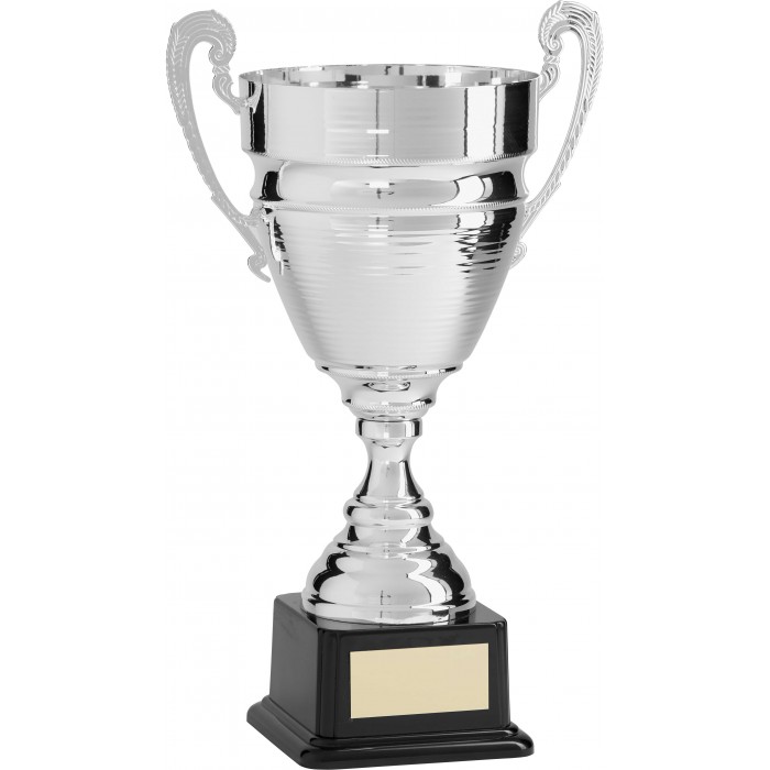 SILVER ITALIAN - CLASSIC METAL TROPHY CUP - 5 SIZES TO 23''